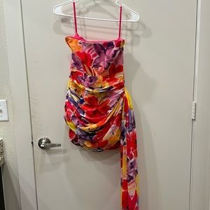 Runaway the Label mini dress with train